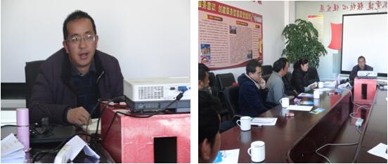 迪庆州移动公司综合部和总司理在清静培训会上讲话。！！